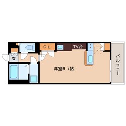 九条駅 徒歩3分 2階の物件間取画像